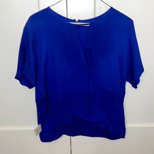 Royal blue Theory blouse. Perfect condition